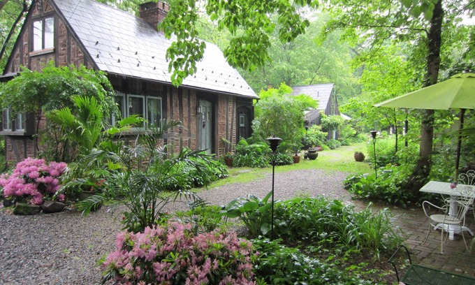 New Hope Cottage | Romantic Herringbone Cottage - In Our Little English Village