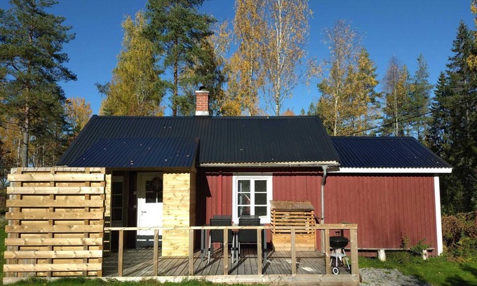 Klassbol Cottage | Rosa's Stuga, a lovely house for two people in the middle of beautiful nature.