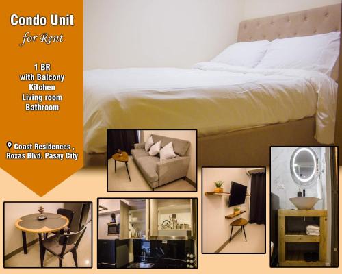Pasay Apartment | RQ Cozy One Bedroom Condo, Coast Residences Pasay