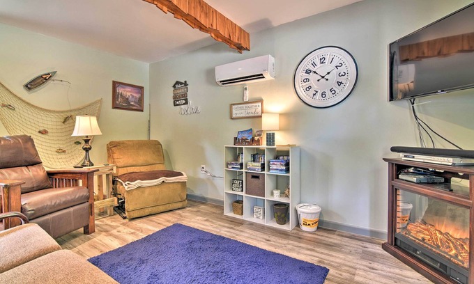 Sardis Cabin | Rural Escape by Sardis Lake: 25 Mi to Oxford!