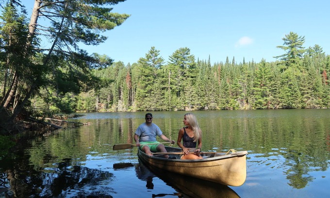 Greater Madawaska Cabin | Rustic Retreat - Private camping, small lake, cabin for sleeping.