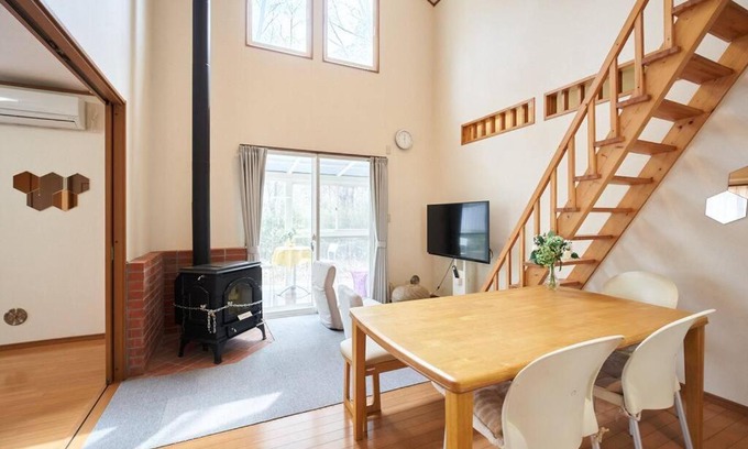 Nasu Villa | S-Villa Nasu Midori no kaze BBQ grill is option plan Extra fee 6000yen include tax