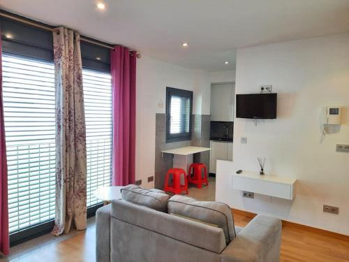 Sabaris Apartment | Sabaris, Baiona, estudio diseño, parking privado, piscina