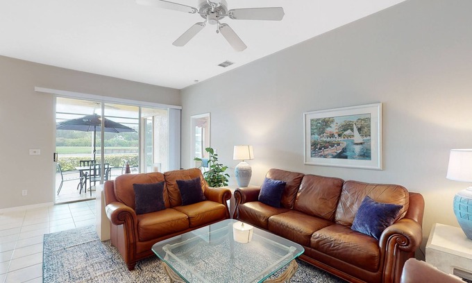 Bonita Springs Villa | Sail Away | Villa in Bonita Springs with pool access & water views