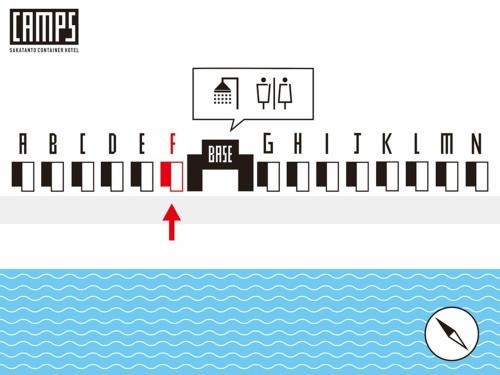 Sakata Hotel | ＳＡＫＡＴＡＮＴＯ Ｃｏｎｔａｉｎｅｒ Ｈｏｔｅｌ ＣＡＭＰＳ - Vacation STAY 93688v