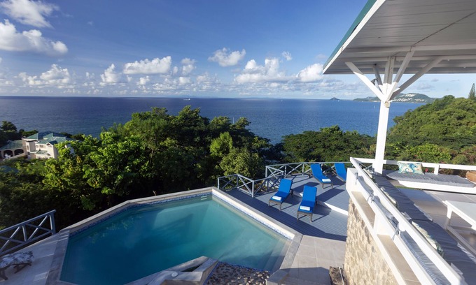 Vigie Villa | SEA CLIFF VILLA - A Stunning villa with Panoramic Sea Views & Incredible Sunsets