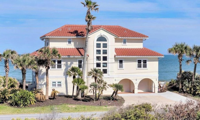 South Ponte Vedra Beach House | Sea Haven - Oceanfront home w/pvt beach & deck
