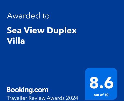 Sakkala House | Sea View Duplex Villa