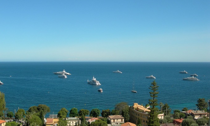 Eze Apartment | Sea view garden apartment with pool option. Near beach between Nice and Monaco