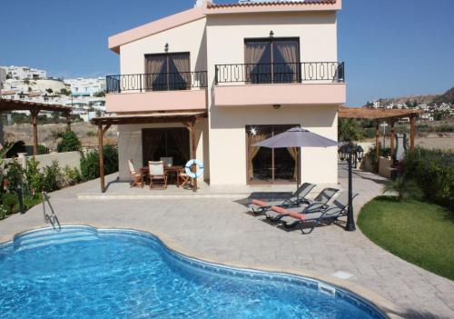 Pissouri Villa | Seaside 2-Bedroom Villa with Private Pool, Garden WiFi Your Perfect Escape