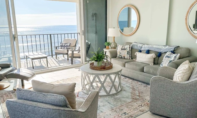 Wrightsville Beach Condo | Seaside Solace: Panoramic Views! Oceanfront Condo, King Bed, Pool, Tennis,Cabana