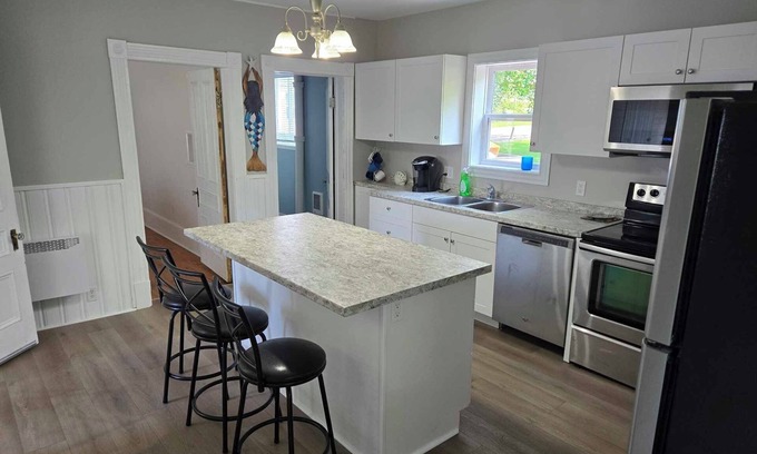 Souris House | Seaspray Retreat, old world charm, modern conveniences.