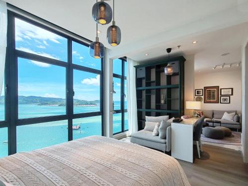 Downtown Kota Kinabalu Apartment | Seaview Bliss Studio By Tropical Elegance