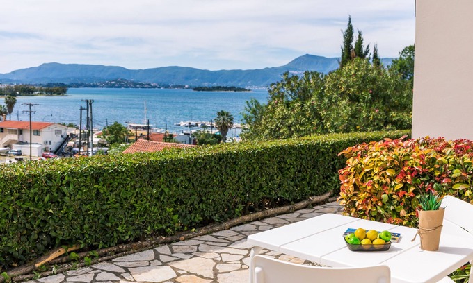 Corfu Town Apartment | Seaview Luxurious Apartment near Corfu Town - Adults Only By Konnect