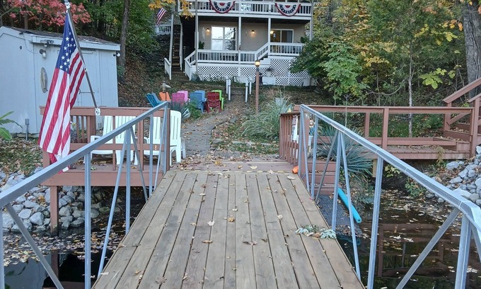 Wolf Creek Ski Chalet | Secluded 4 Season Haven. Private multi-fun dock, fish cleaning station & kayaks