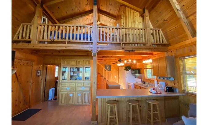 Board Camp Cabin | Secluded Cabin on 38 Acres - sleeps 4