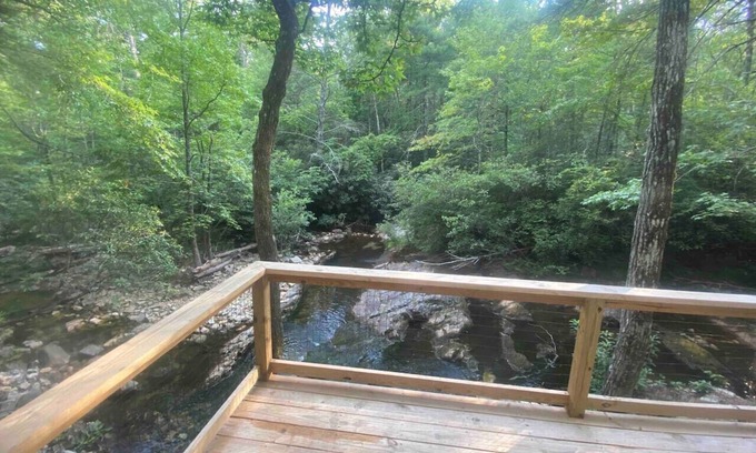Nebo Cabin | Secluded Cabin ON Creek-Lake James/Linville Gorge