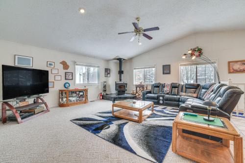 Mancelona House | Secluded Mancelona Home with Gas Grill!