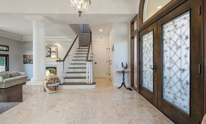 Larkfield-Wikiup Villa | Serenissima Terrace-Hilltop Luxury Home with Serene Gardens and Panoramic Views