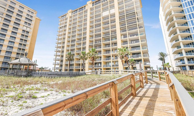Orange Beach Condo | Serenity Sands Oasis, where you leave your troubles behind and good times ahead.