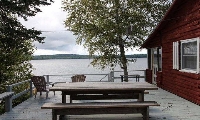 Rangeley Plantation House | Sheldon Camp - Mooselookmeguntic cottage perfect for a couple or a small family