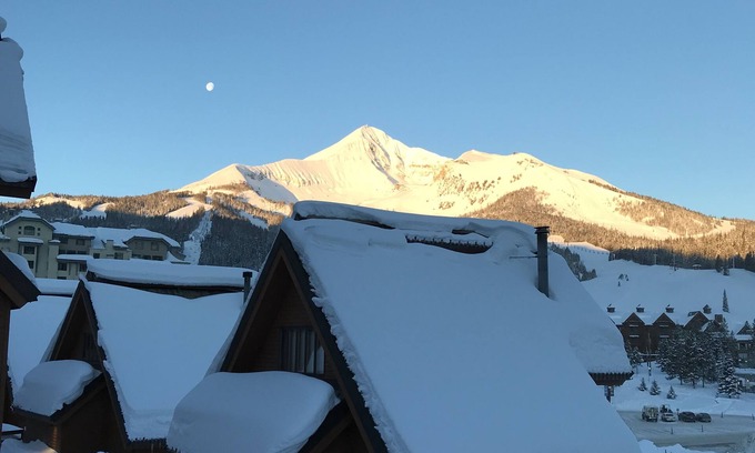 Big Sky Ski Chalet | Ski-in Ski-out Mountain Village Chalet with private hot tub