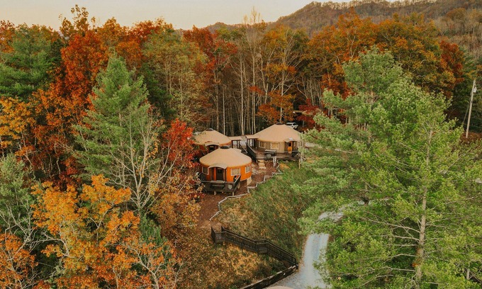Bryson City Apartment | Sky Ridge Yurts