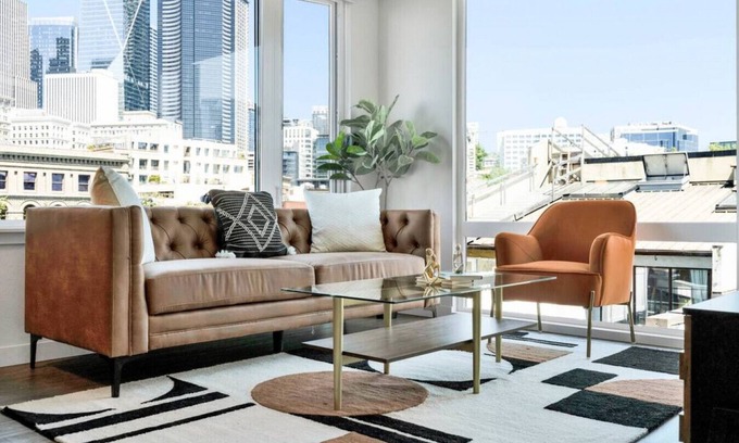Pioneer Square Apartment | Skyline Haven Downtown Seattle 30+ Nights!