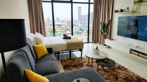 George Town Apartment | SkyPool 2BR 9pax Premium Suite@Beacon @Georgetown @Penang
