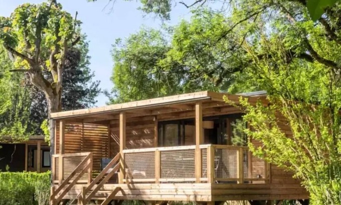 Saint-Cybranet House | Slow village Périgord * - Cabin on stilts for 5 people