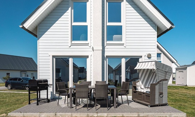 Olpenitz House | Snorri´s Stuga - Freistehendes Haus, Infrarot-sauna, Kamin, Badewanne, Terrasse