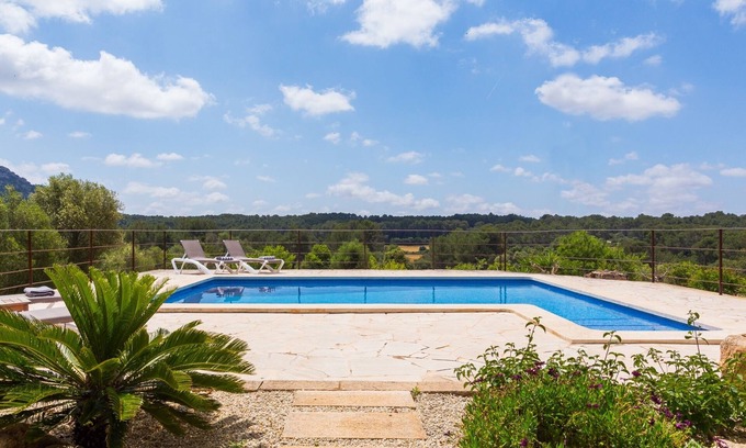 Algaida Villa | Son Fornes - Beautiful villa with pool and garden in Algaida