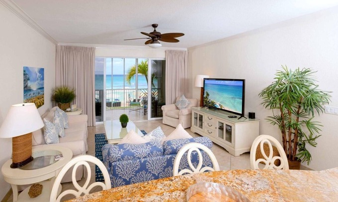 Seven Mile Beach Condo | South Bay Beach Club - Two Bedroom Beachfront Condos