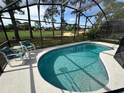 Haines City House | South Facing Pool Villa Golf Course Views Southern Dunes
