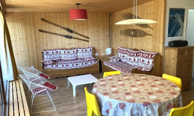 Jeux Apartment | Spacieux T2 pour 6-8 pers, face pistes, proche commerces - L'Alpe d'Huez - FR-1-405-29