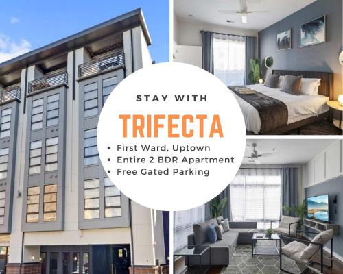 First Ward Apartment | Spacious 2BD with Private Balcony and Free Parking 2