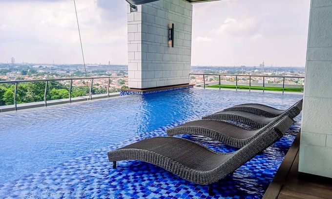 Tangerang Apartment | Spacious And Elegant 2Br At 35Th Floor Hillcrest House Apartment