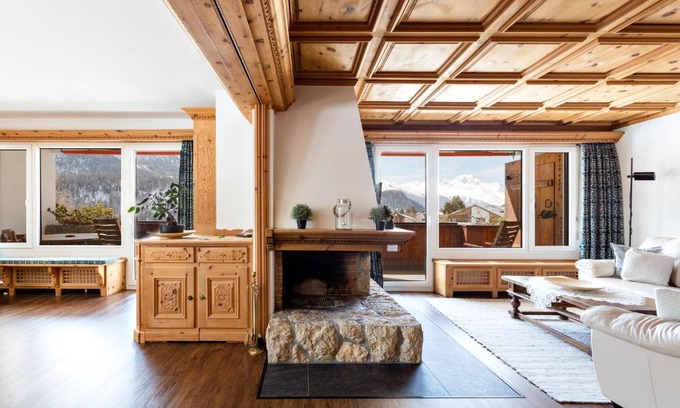 Champfer Apartment | Spacious Apartment with fantastic Alpine Panorama