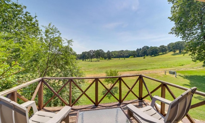 Fort Smith House | Spacious Arkansas Abode with Balcony and Fire Pit!