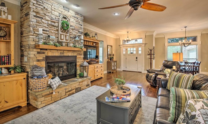 Hot Springs Village House | Spacious Golf Course Getaway in Hot Springs!