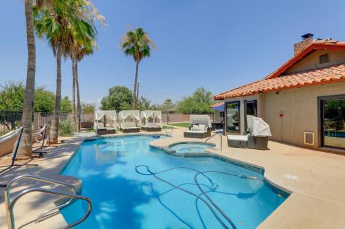 Las Vegas House | Spacious Las Vegas Getaway with Private Pool and Spa!