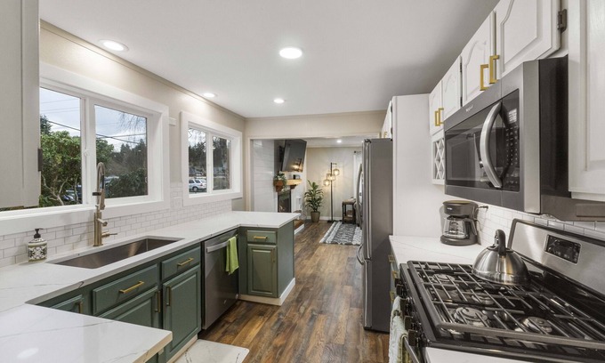 Puyallup House | Spacious one-level home near WA State Fair