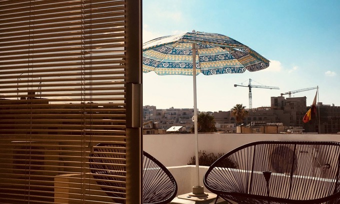 Rabat Apartment | Spacious penthouse centrally located between Sliema, St. Julians and Balluta Bay
