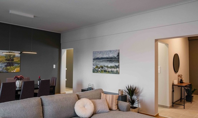 Alimos Apartment | Spacious seaside flat at alimos