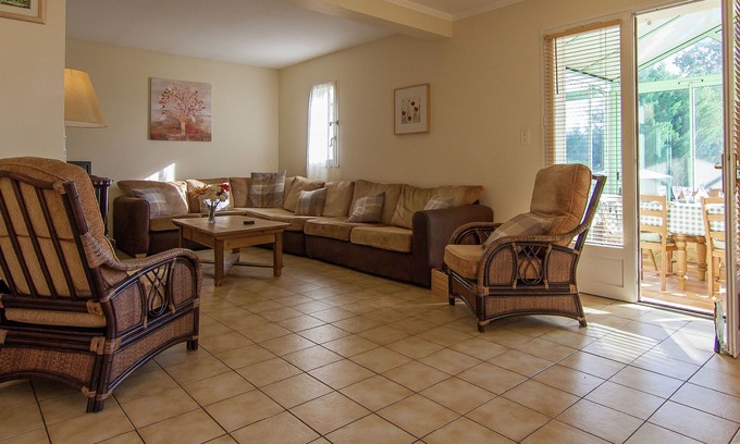 Masclat Villa | Spacious villa with heated pool, several terraces and a lot of privacy.