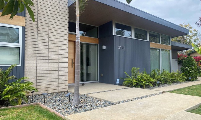 Olde Carlsbad House | Spectacular Mid-Century Gem with Ocean and Garden Views