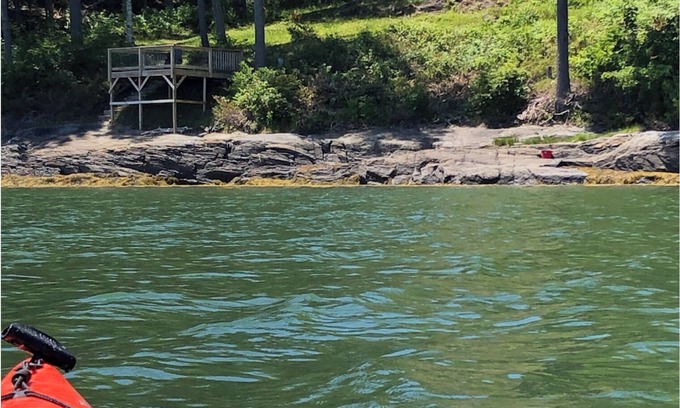 Sebascodegan Island House | Spectacular waterfront home with panoramic views on 4 private acres !