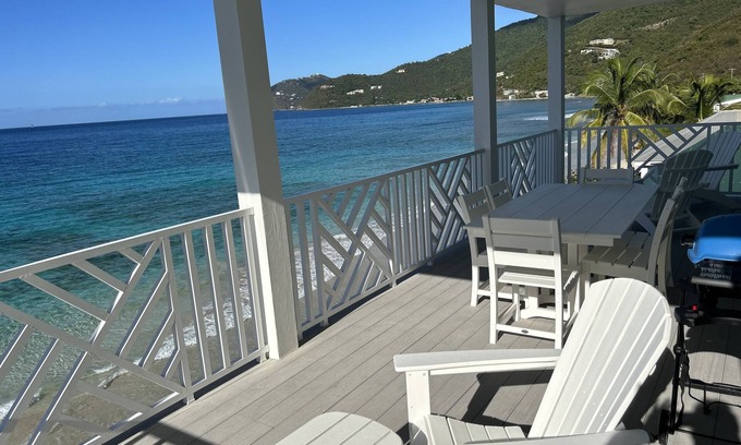 West End Condo | Spectacularly situated Beach Front High Tide@ The Tides at Little Apple Bay.