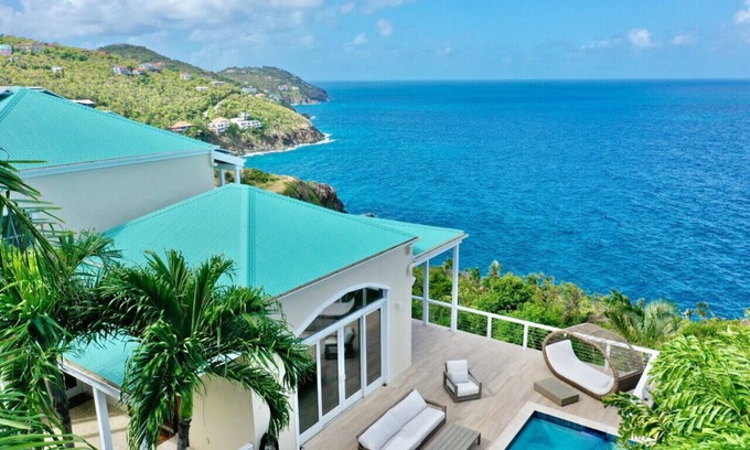Rosendal Villa | St. Thomas' Newest Luxury 5 Bedroom Villa with Full Ocean Views