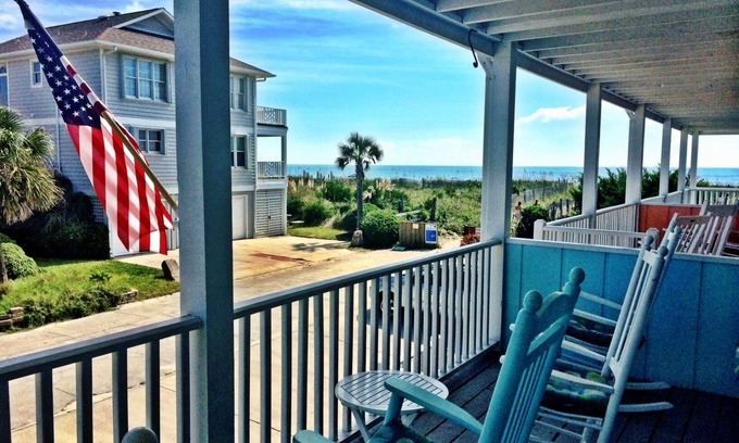 Wrightsville Beach House | Steps From The Beach, Ocean Views, Prime Location